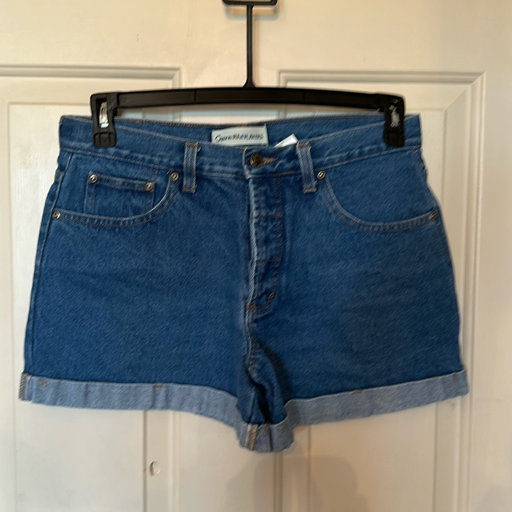 Blue Denim Jean Shorts